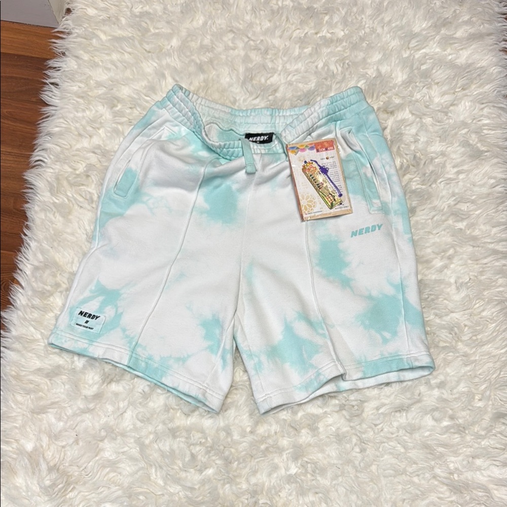 NERDY Tie-Dye Jersey Shorts